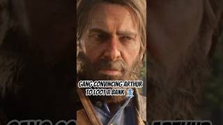 Arthur Joins Gang for WILD Heist #shorts #rdr2
