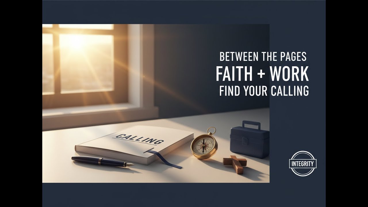 Faith, Work & Calling – Choosing an Honorable Vocation With Purpose and Integrity