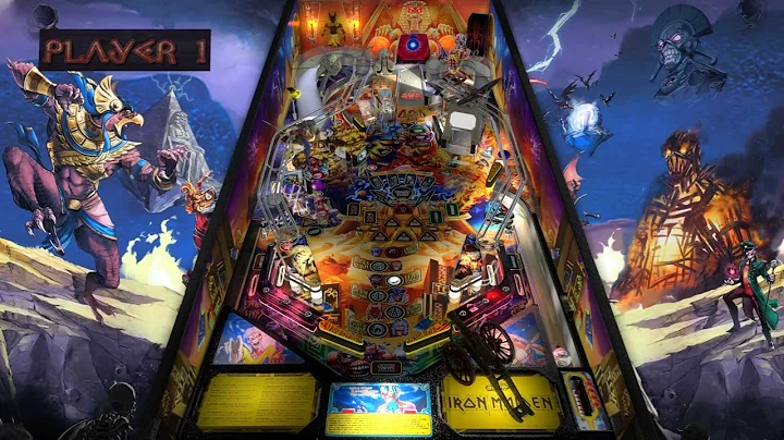 Iron Maiden Legacy of the Beast (WIP) Pinball VPX