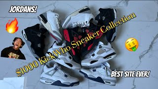 $1000 KickWho Sneaker Collection!! Honest Review of KickWho’s Jordans | Best Seller?! 🔥🤑