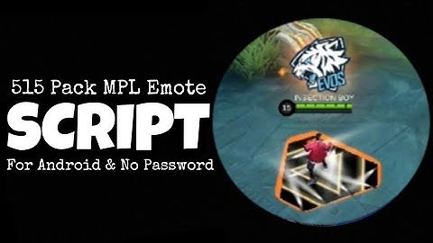 Pack MPL Emote Script | Phoveus Patch | No Password.