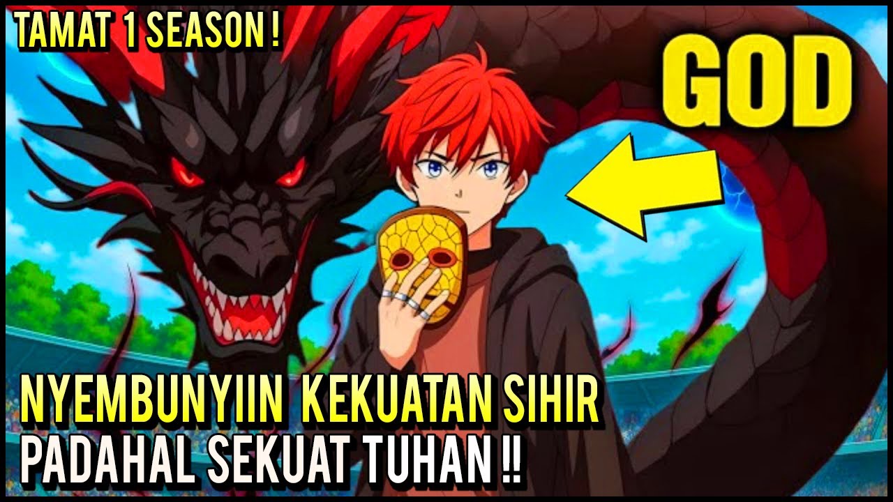 KETIKA RAJA TERKUAT REINKARNASI JADI BOCIL, LANGSUNG NYEMBUNYIIN KEKUATAN SIHIR OVERPOWER NYA ‼️