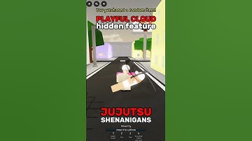 hidden feature playful cloud #jujutsushenanigans