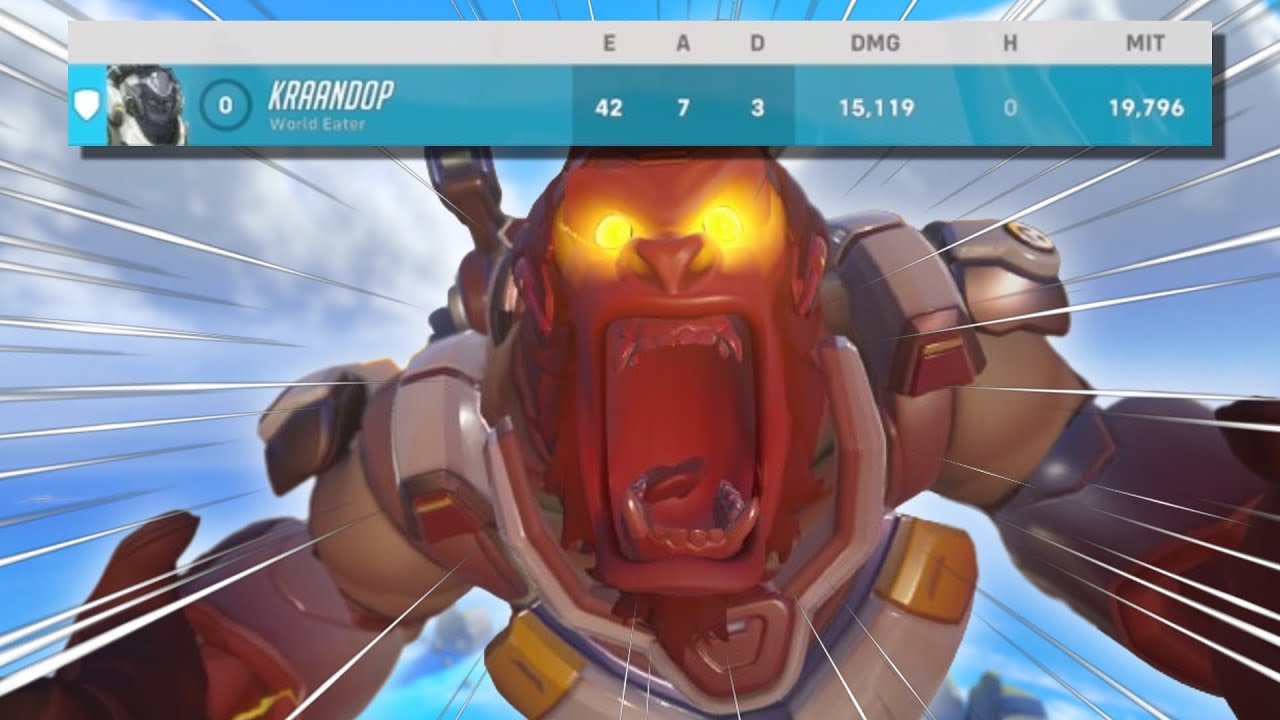 Famous TikToker "Kraandop Clips" Dominates the Ranked Ladder (Overwatch 2)