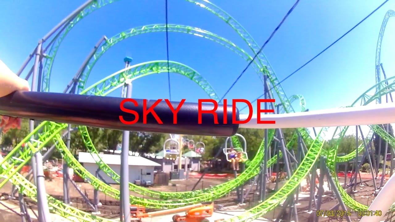 Sky Ride POV @ Adventureland - YouTube