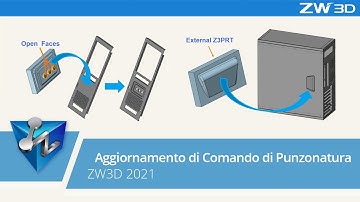 Aggiornamento di Comando di Punzonatura丨ZW3D 2021