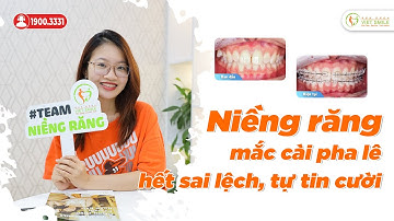 Niềng răng mắc cài pha lê - hết sai lệch, tự tin cười xinh - KH Cấn Minh Hường HN11893