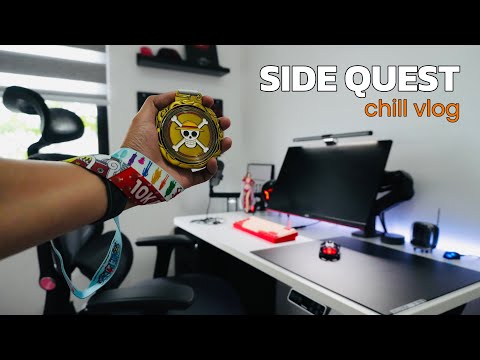 Gaming Vlog 🎮 from Gaming Nights to Race Day 🏃🌧️ side quest in-progress thumbnail