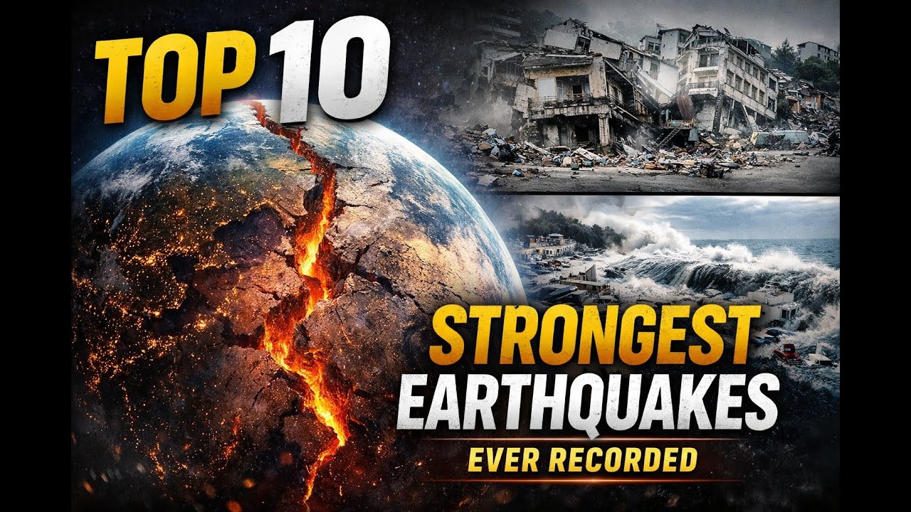 Top 10 Strongest Earthquakes Ever Recorded