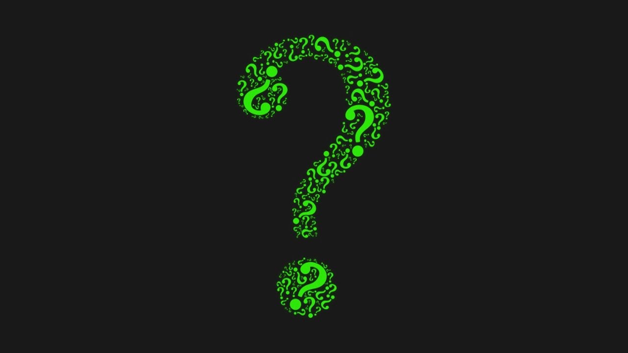 Знак вопроса картинка на черном фоне