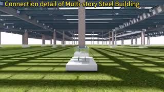Connection detail of multi-story steel building