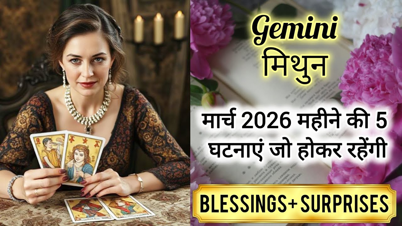 🎉 GEMINI ♊ मिथुन राशि 🏆  मार्च 2026 की 5 घटनाएं जो होकर रहेंगी 🎁 Mithun Rashi MARCH 2026✨🌟 #gemini