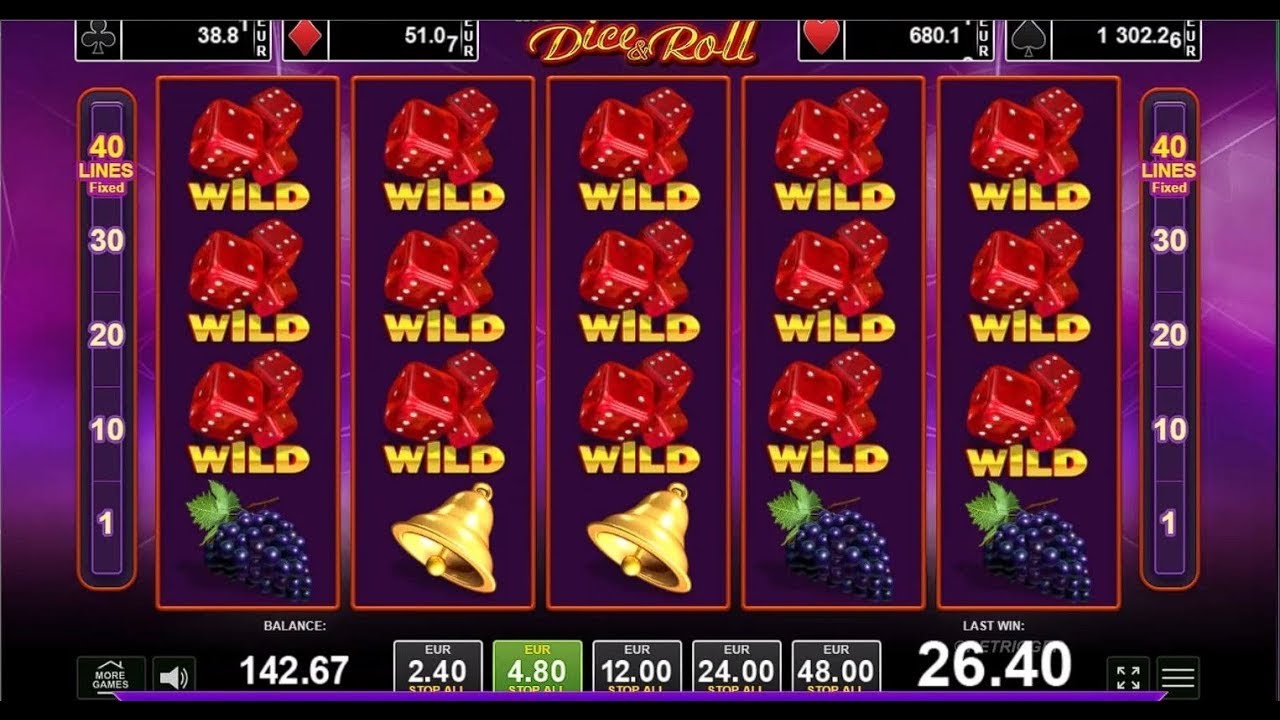 A GREAT SESSION OF 40 DICE & ROLL WITH 2 DICES AND BIG WINS! 🎲🍀