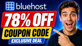 Bluehost Coupon Code 2026 🔥 Exclusive 78% Off + Free Domain