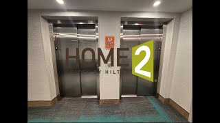 Schindler 3300 MRL Traction Elevators @ Home2 Suites Lakeside Village Town Center Lakeland FL