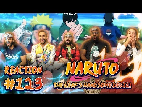 Naruto - Episode 123 The Leaf's Handsome Devil! - Group Reaction