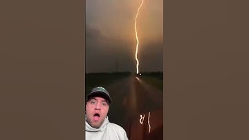 Thumbnail of MOST TERRIFYING LIGHTNING STRIKES #shorts