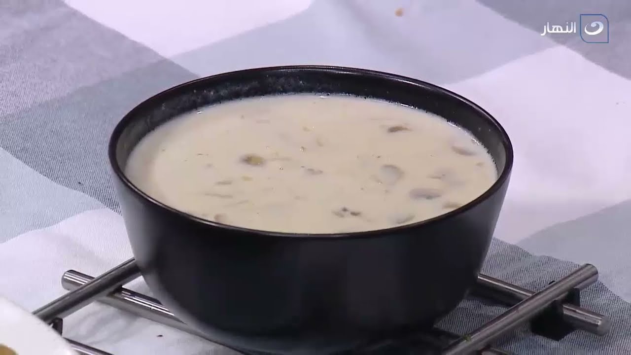 شوربة الفراخ بالكريمة ..  أسهل وأسرع وصفة وأحلى من المطاعم