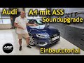 Besserer Klang im Audi A4 mit ASS | schöner Klang und mehr Bass für das Audi Sound System