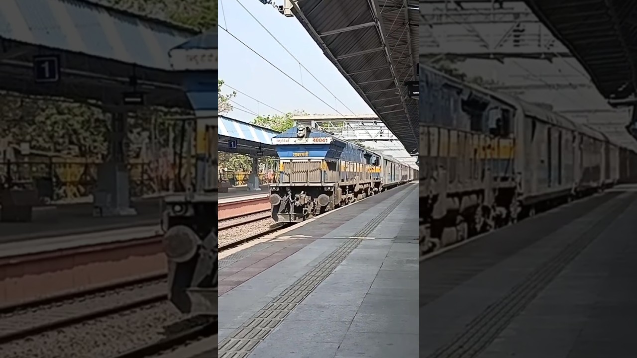 Yesvantpur Ac Express Crossing Navsari At full Speed 130!! 