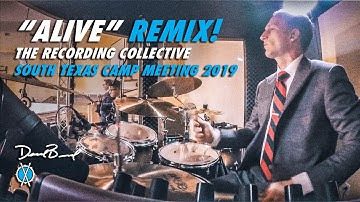 Alive Drum Cover (REMIX!) // The Recording Collective // STX Camp Meeting 2019