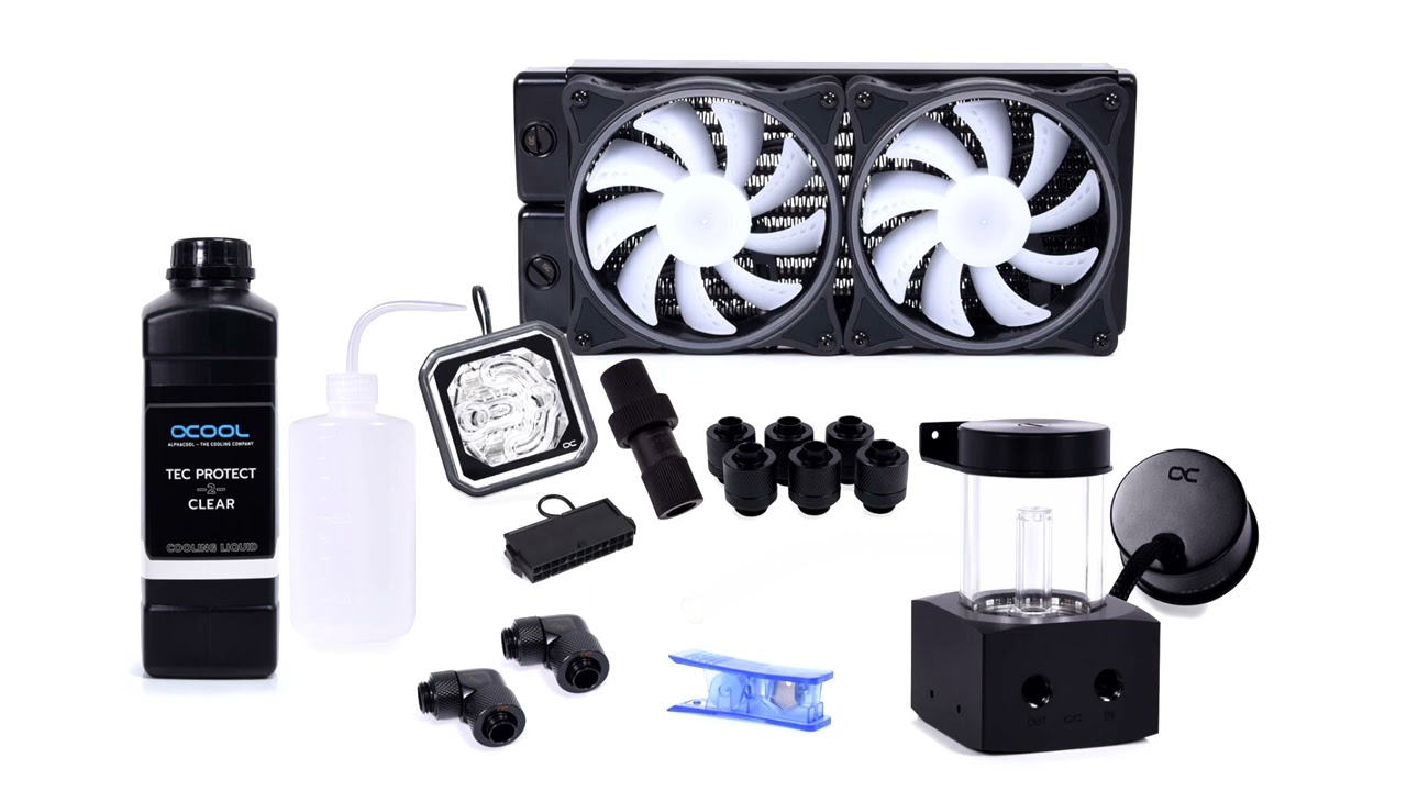 Alphacool Unveils Core Storm and Core Hurrican Liquid Cooling Sets