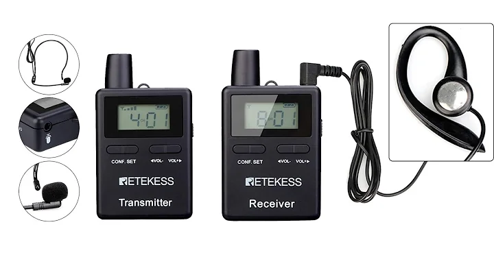 Retekess TT109 Tour Guide System Introduction