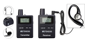 Retekess TT109 Tour Guide System Introduction