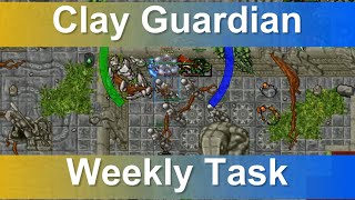 Tibia Clay Guardian Weekly Task Medusa Tower Tiquanda Bestiary