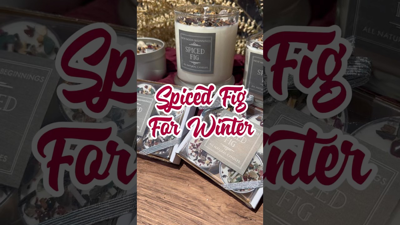 Spiced Fig - a warm, fruity & spicy blend 🕯️💫