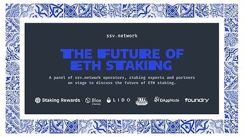 [SSV] Conference - The Future of ETH | @Liscon2021