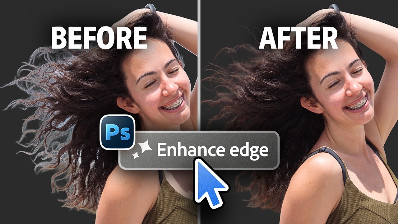 Did Photoshop Finally Solve Hair Masking? Insane New Feature!, on YouTube