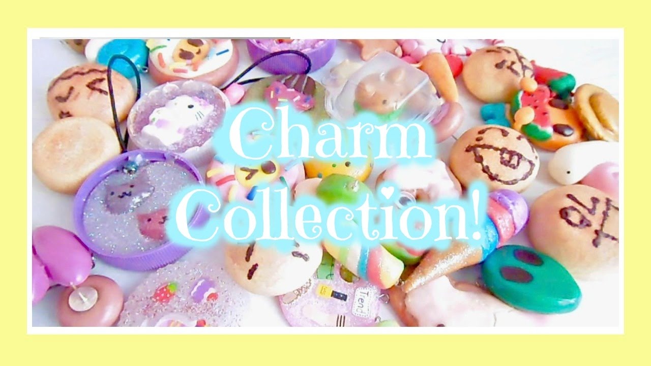 Polymer Clay & Hot Glue Charms Collection⎜MiSweetWorld YouTube