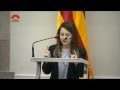 Discurso de txell costa en el parlament de catalunya