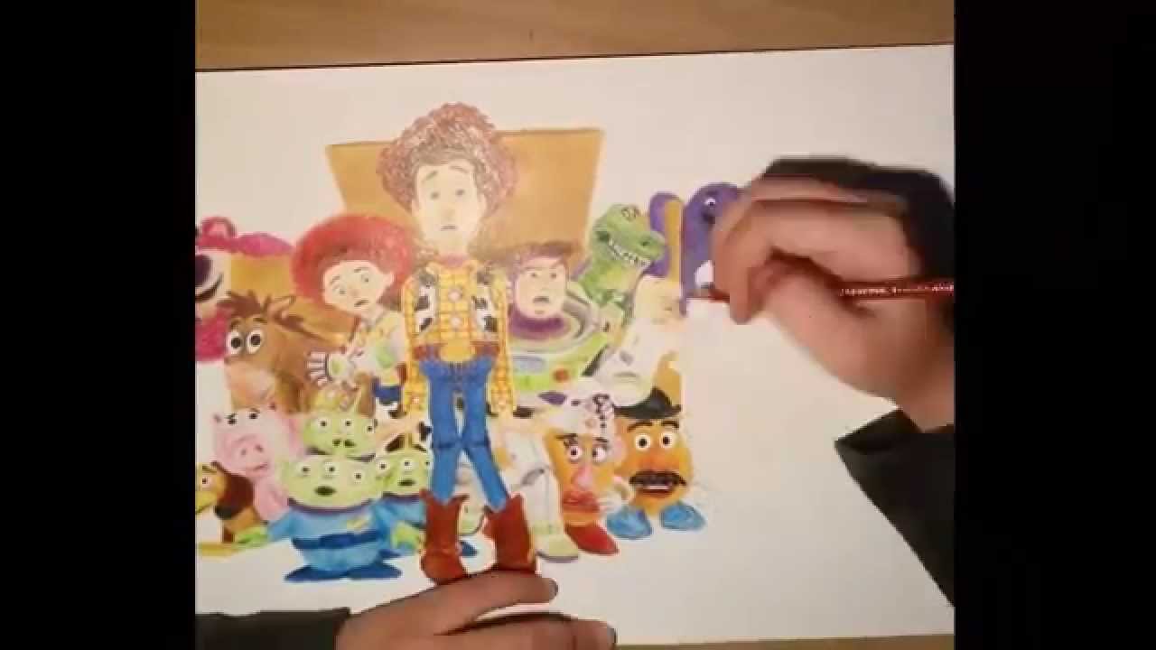 Speed drawing - Toy Story 3 [my style]