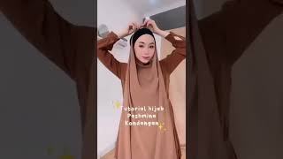 Cute hijab tutorial Part two #shorts كوني متألقة ️?