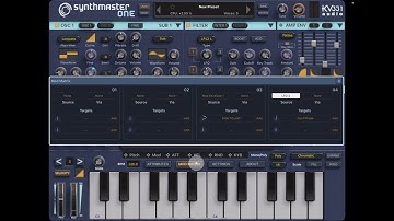 SynthMaster One - Berlin School Style Sound & Sequence Programming Tutorial from Scratch