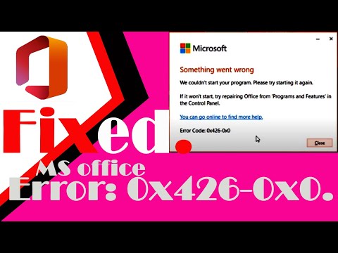 MS office Error