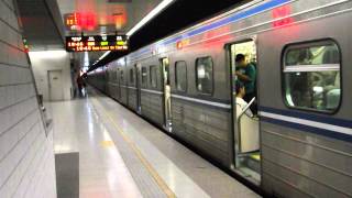 20131013   4164次EMU600區間車南港站進站 開車