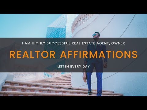 Powerful Highly Successful Realtor Affirmations - I Am Affirmation For Real Estate Agent, Meditation