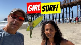 Super Girl Surf Pro Festival 2021 Final Day | Oceanside, California! | Awesome Fun!