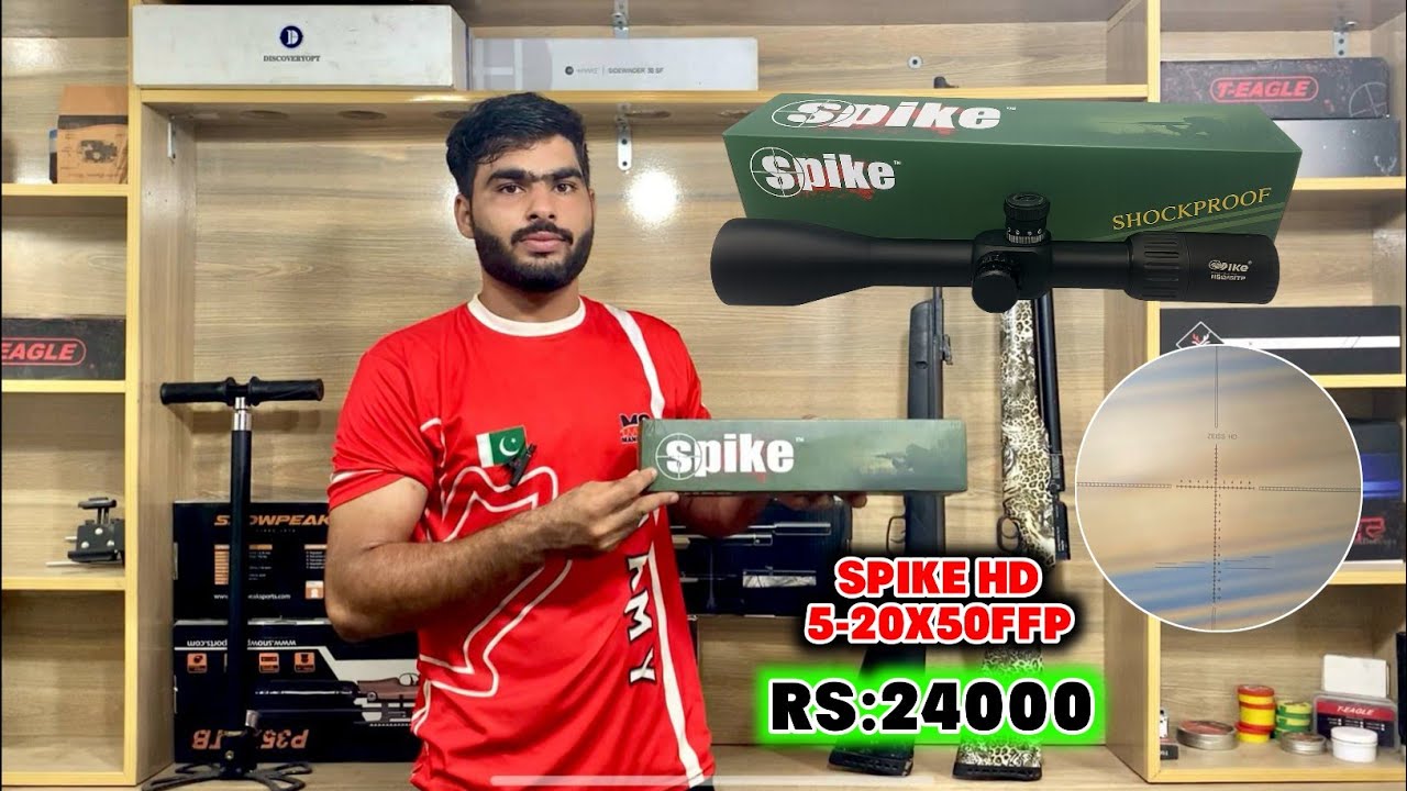 Spike HD 5-20x50 SF FFP Airgun Scope | Features, Reticle, and Performance_AirHunter PK