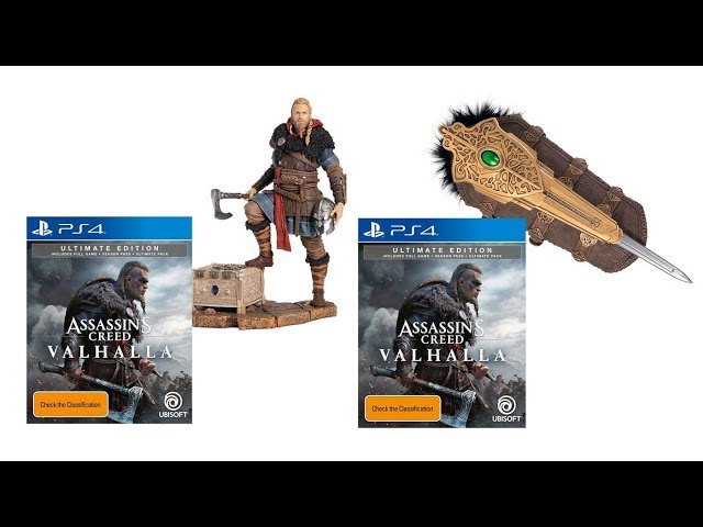 Assassin's Creed Valhalla Bundle with Eivor Statue, Life-Size