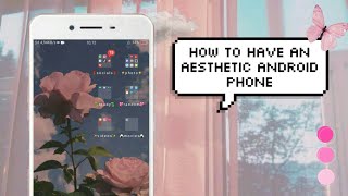 How to have an aesthetic phone (organize, fonts, wallpaper) screenshot 4