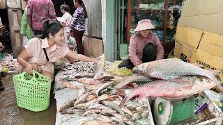 Country chefs: Raining day at my market place - Village market tour and cooking