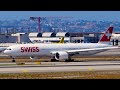 4K Awesome Departures and Arrivals |Featuring| Emirates & Swiss| Los Angeles Airport|Plane Spotting