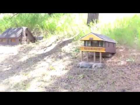 Tiny Town Diesel Locomotive Train Ride