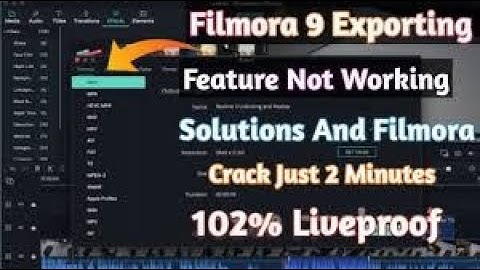 Filmora 9 export problem and export with out watermark and not use internet