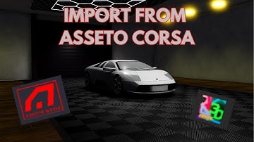 HOW TO IMPORT FROM ASSETO TO ROBLOX ( WITH TEXTURES ) 2024!