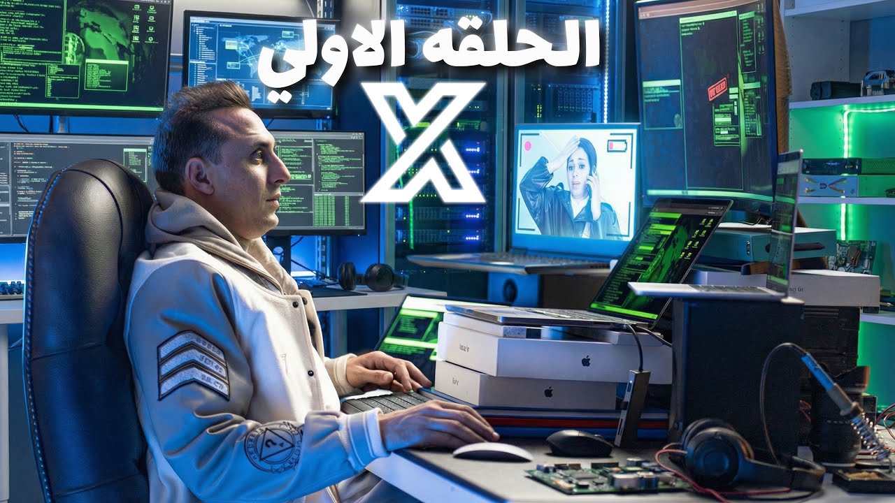 مسلسل اكس X ( الهكر ) - الحلقةً الاولي | 1️⃣
